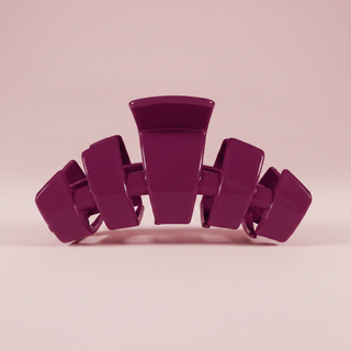 TELETIES Classic Mulberry Tiny Claw Clip