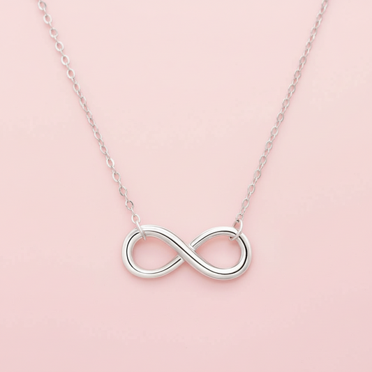 Sterling Silver Infinity Necklace