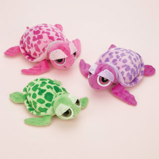 8" Glitter Turtle Plush