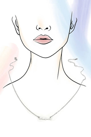 Tarnish-Free 18K Gold "Mama" Necklace