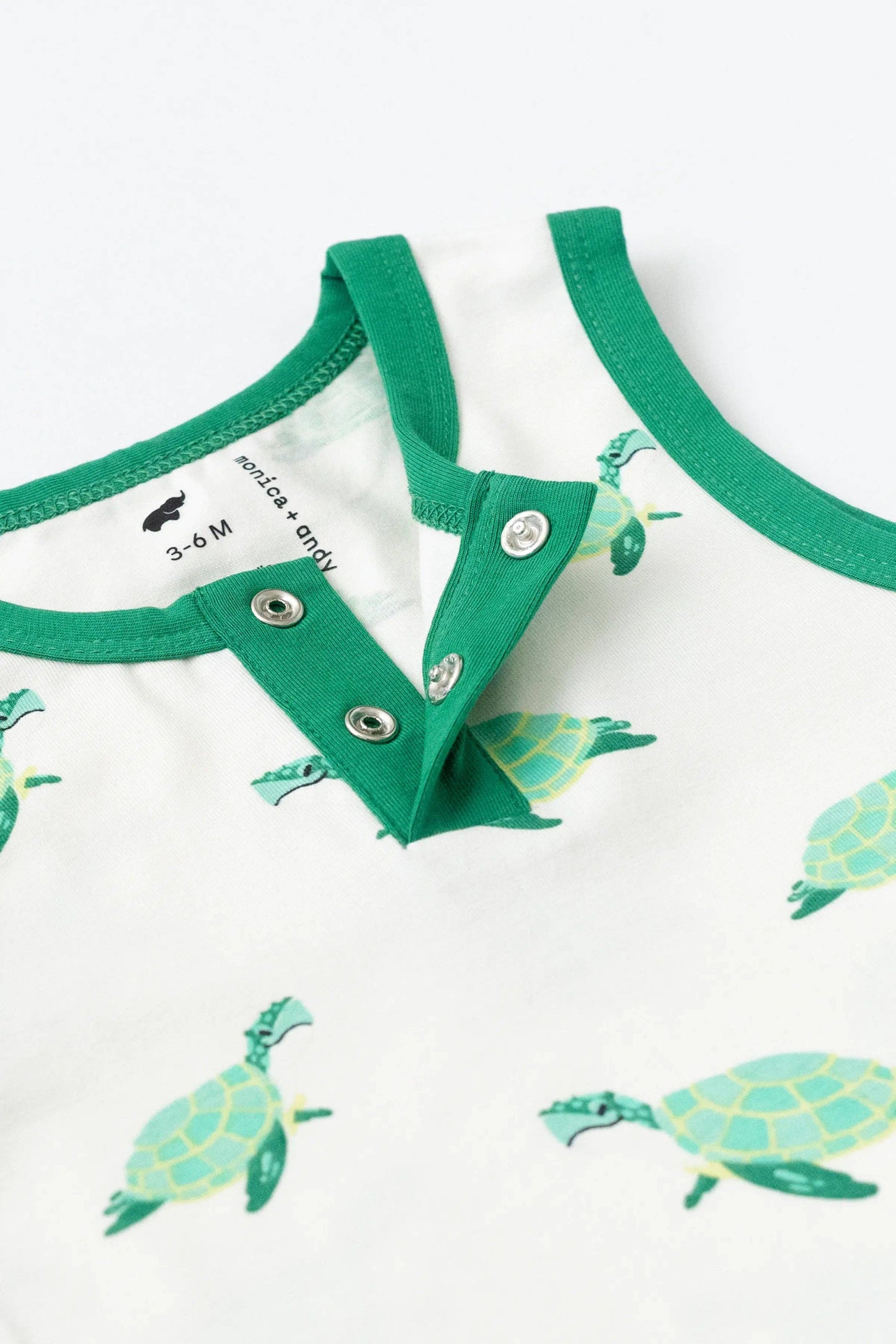Made for Beach Days Baby Henley Tank Bodysuit + Summer Short Set