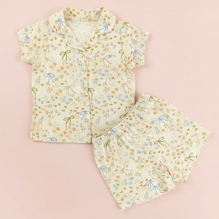 Darling Goose Bamboo Short Button Up Set
