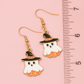 Spooky Season Halloween Character Dangle Earrings