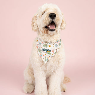 Coastal Christmas Bamboo Pet Bandana