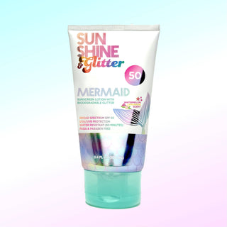 Sunshine & Glitter Mermaid Biodegradable Glitter SPF 50