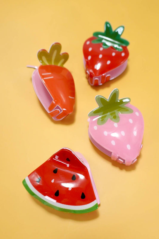 Watermelon Claw Clip