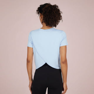 Women's Super Soft Short Sleeve Tee with Tulip Back