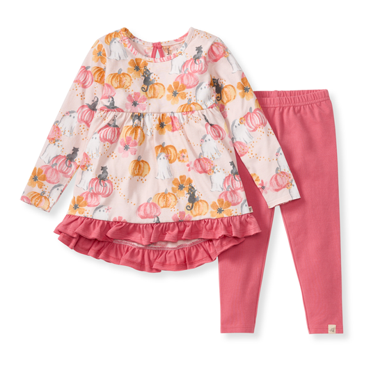 Magical Pumpkin Toddler Tunic Set