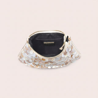 Opalite Iridescent Sequined Evening Bag