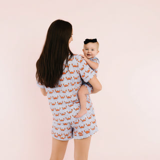 Crabby Women's Bamboo Short Set