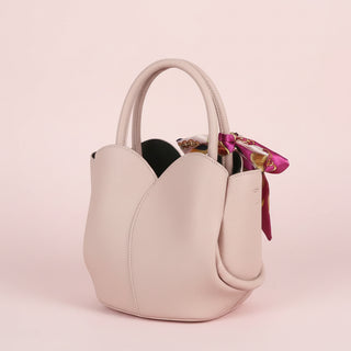 Twilly Scarf Vegan Leather Tote Set