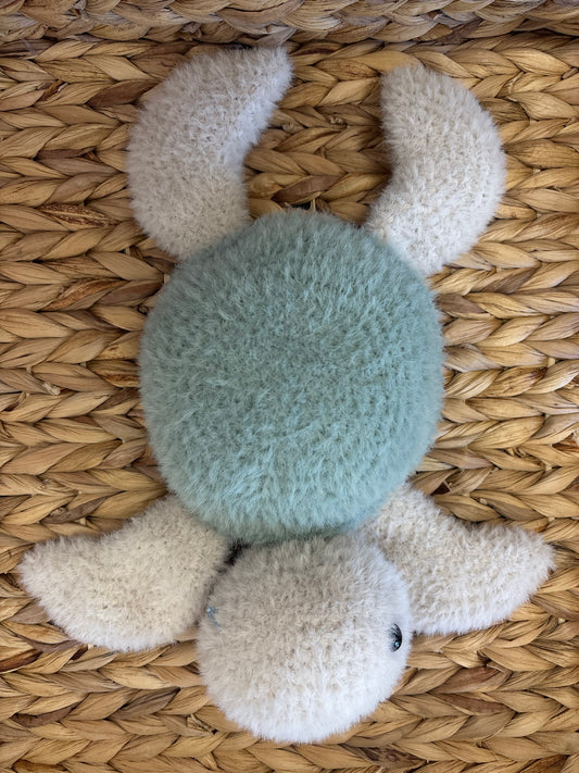 Medium Green Crochet Turtle