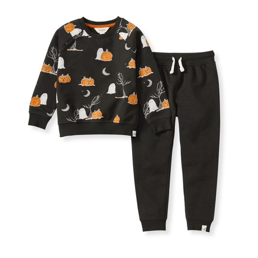 Midnight Fright Toddler Sweatshirt Set