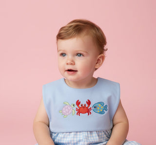 Ocean Friends Gingham Bubble