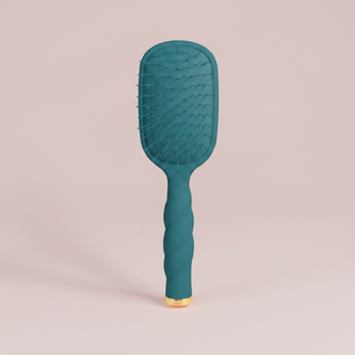 TELETIES Detangler Hair Brush for Fine Hair - Teal With It