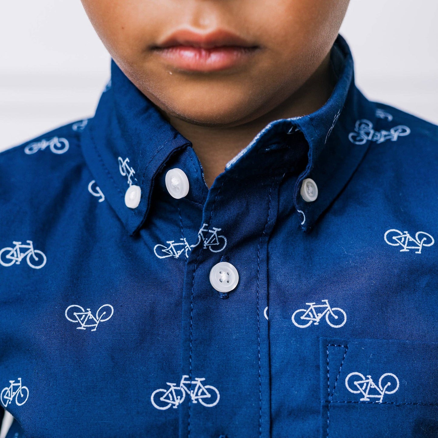 Organic Stretch Poplin Button Down Shirt