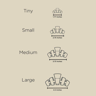 Classic Hair Clip | Tiny | Fir Real