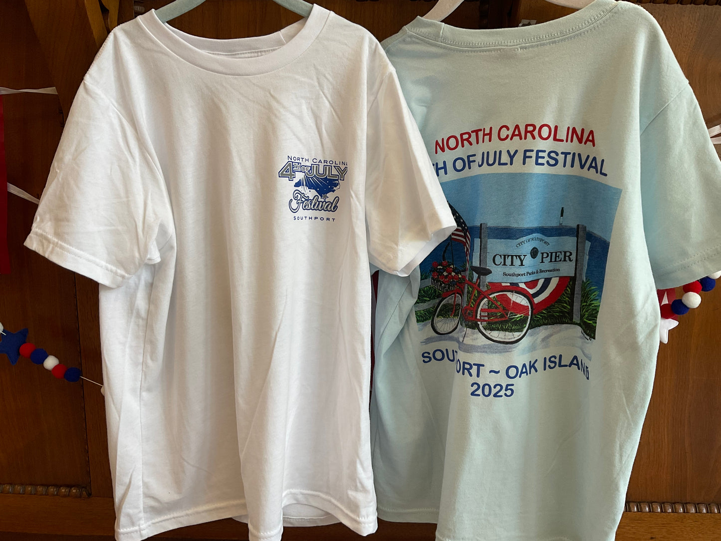 Kids Southport 4th of July T Shirt