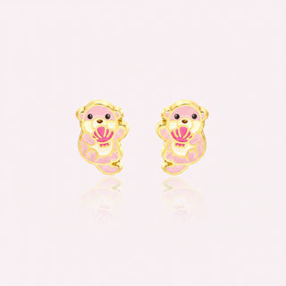 Girl Nation Cute Otter Stud Earrings