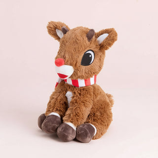 Rudolph with Scarf Warmies Official Licensed Product Christmas