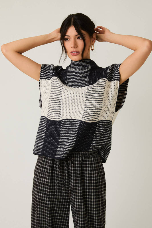 Patch Perfect Sweater Vest