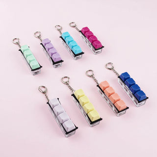 Light-Up Mechanical Keyboard Keycap Fidget Keychain