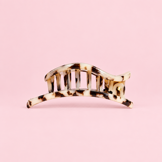 Blonde Tortoise | Small | Flat Circle Hair Clip