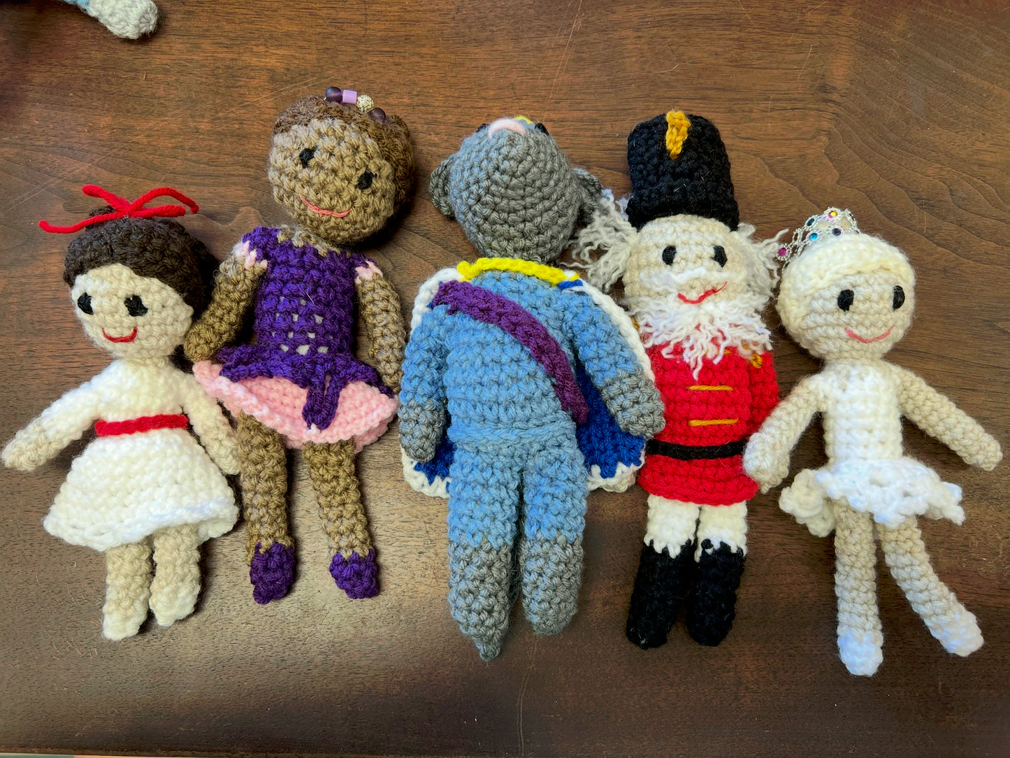 Winter Ballet Crochet Characters