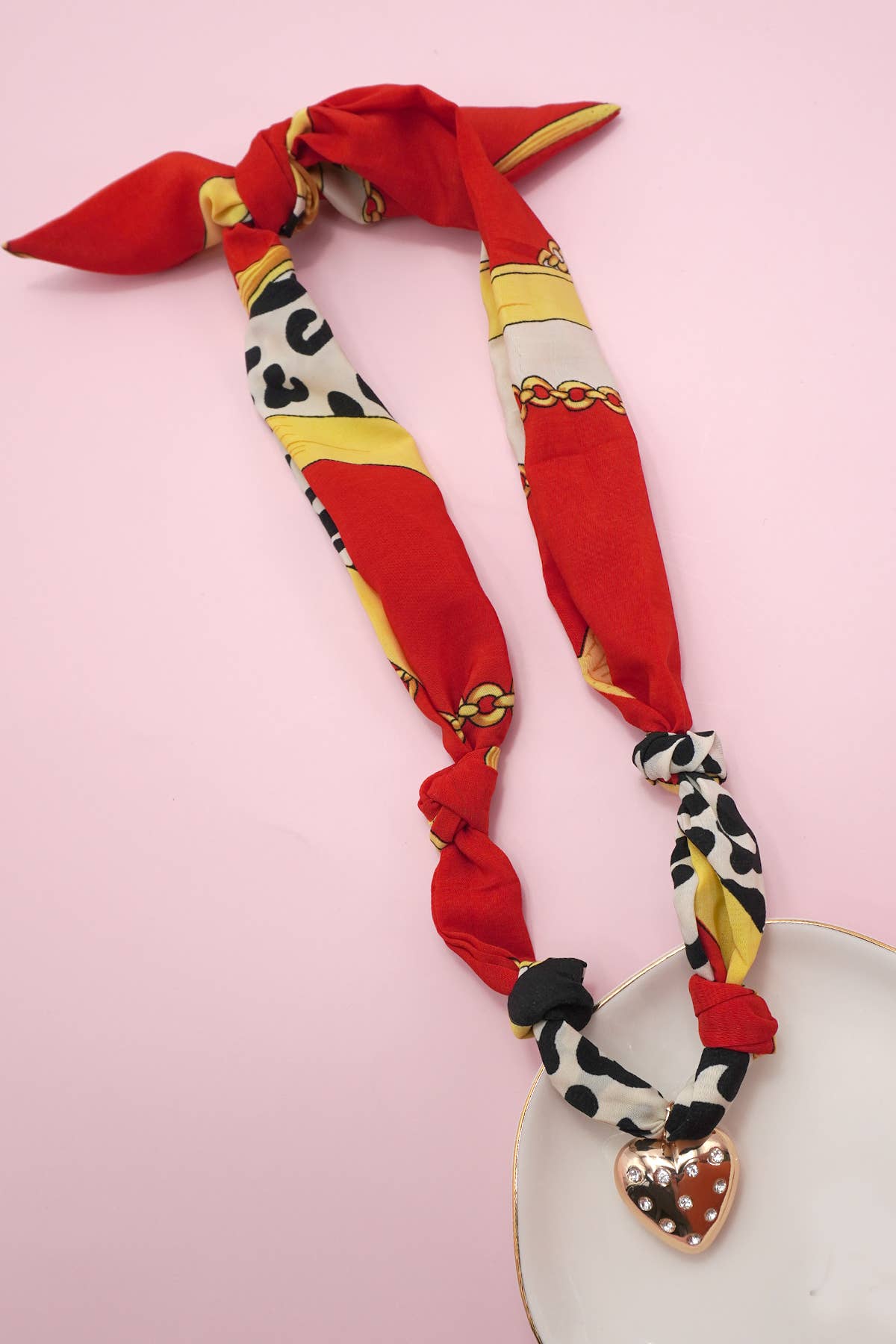 Handmade Scarf Necklace