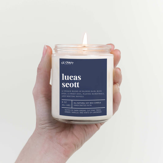 Lucas Scott Scented Candle