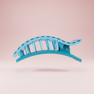 Splash Zone | Large | Flat Rectangle Hair Clip