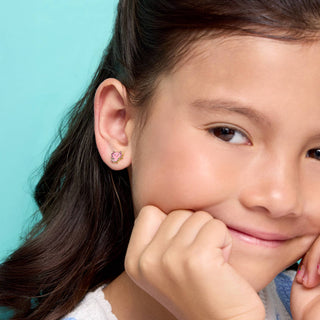 Girl Nation Pink Axolotl Stud Earrings