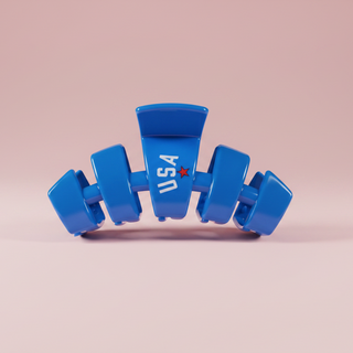 Classic Hair Clip | Small | USA Blue