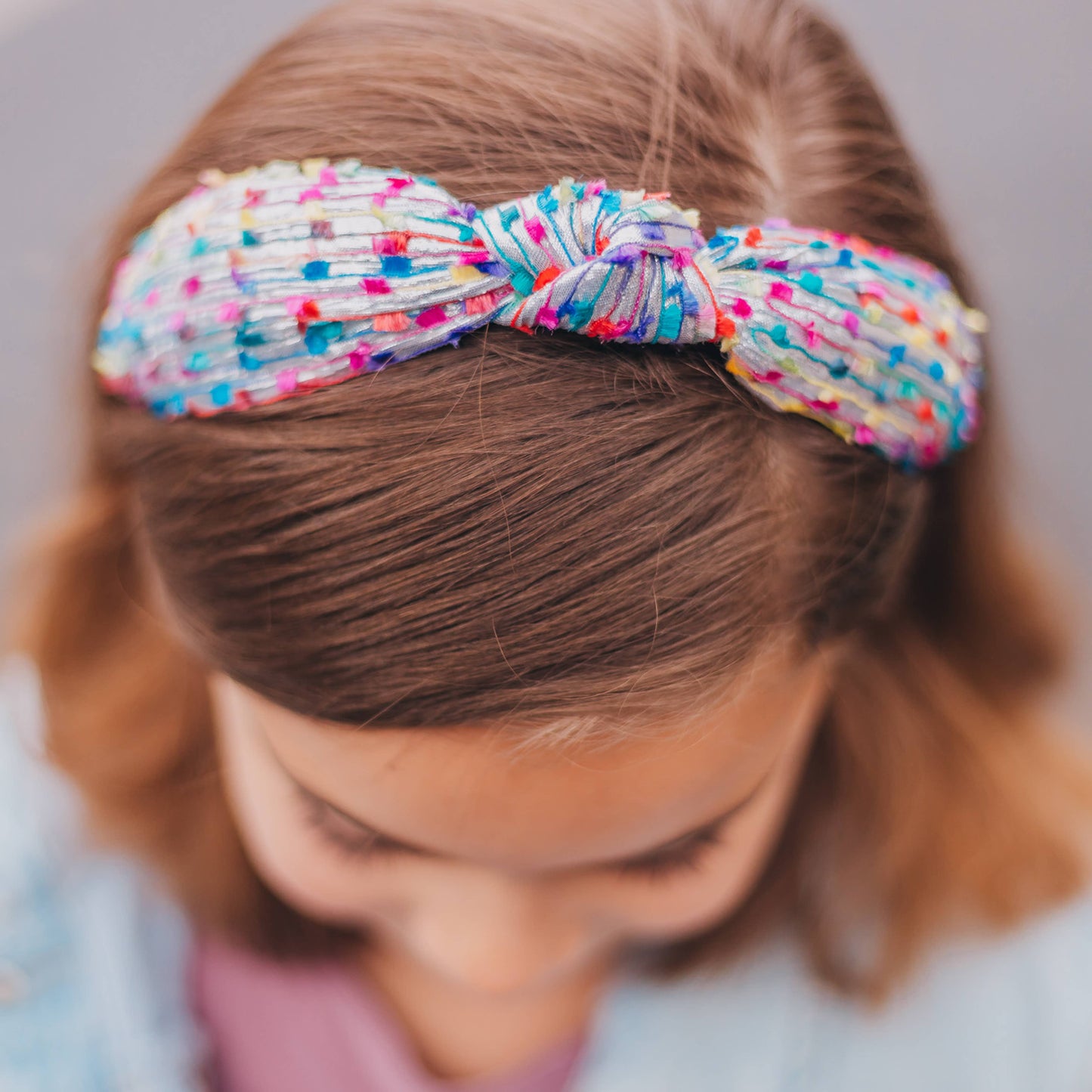 Kids Knot Headband - Confetti Hair Accessories for Girls
