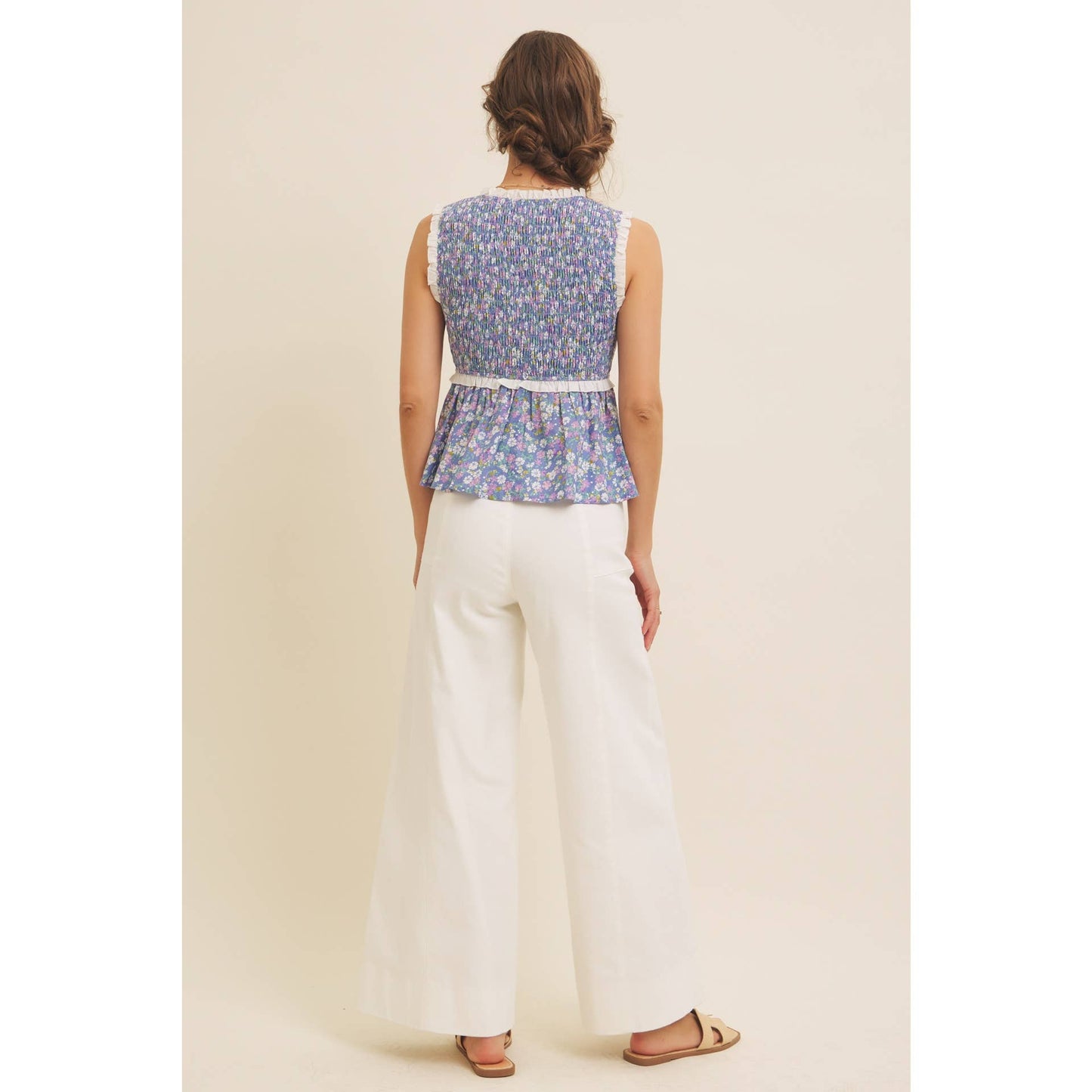 Garden Party Smocked Top
