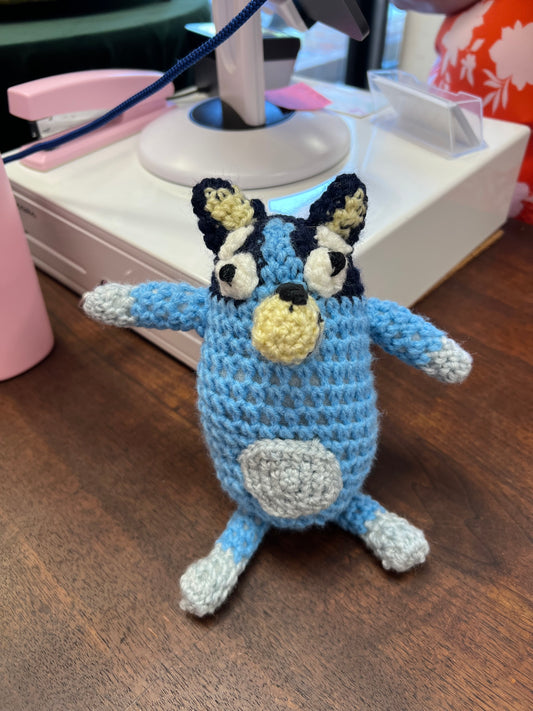 Crotchet Blue Dog