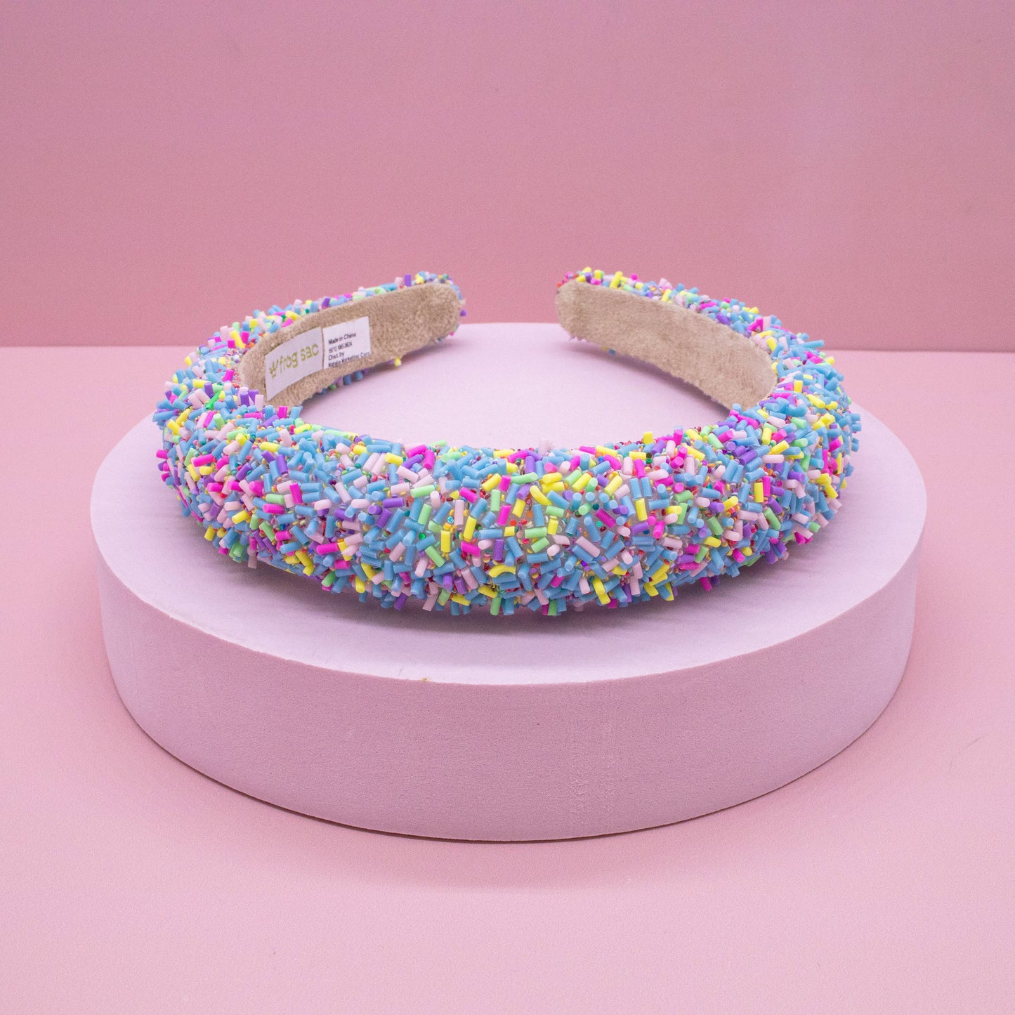Padded Sprinkles Headband - Confetti Hair Band