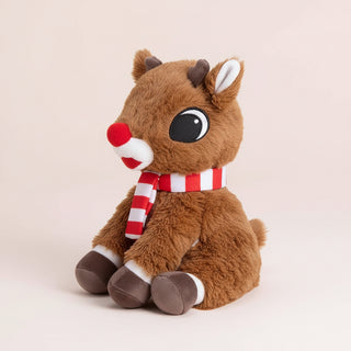 Rudolph with Scarf Warmies Official Licensed Product Christmas