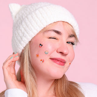 Christmas Holiday Frosty & Furry Hydrocolloid Pimple Patches
