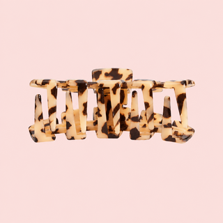 Blonde Tortoise Large Hair Clip
