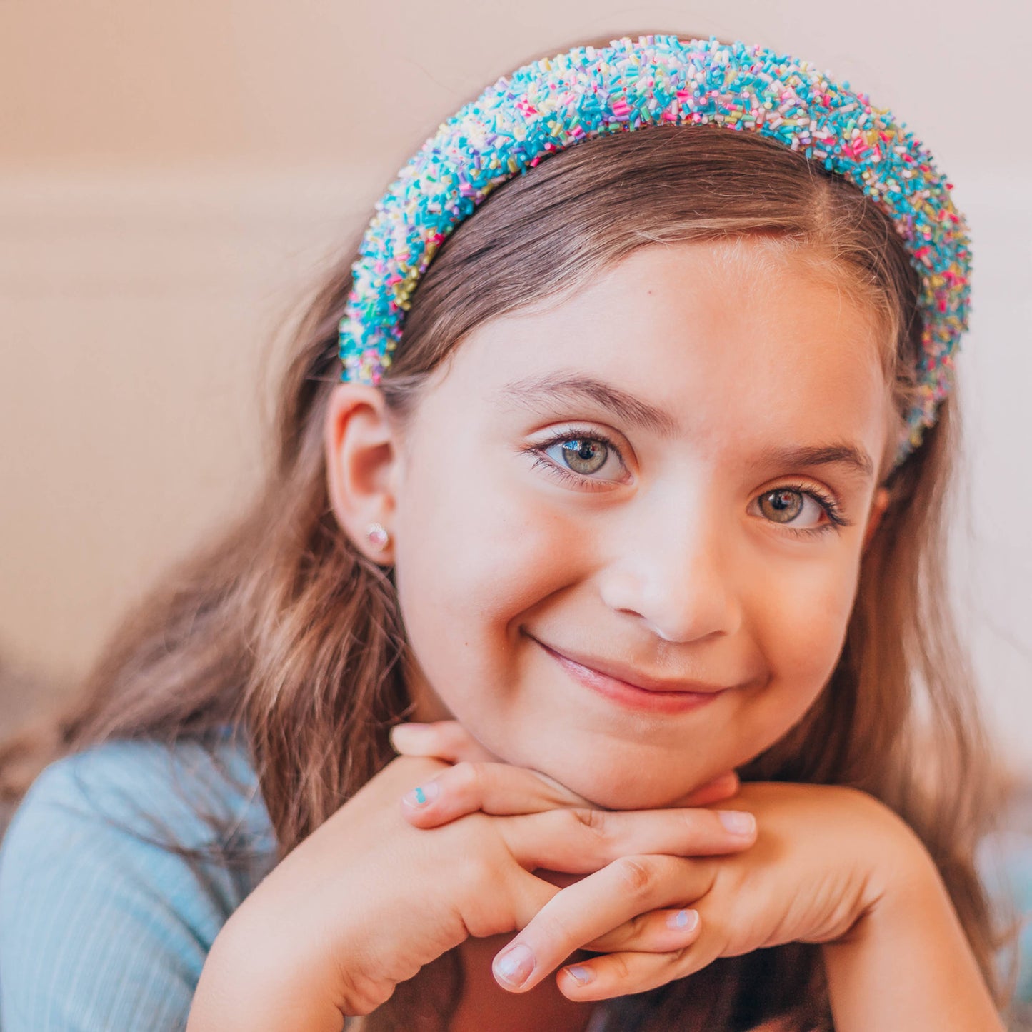 Padded Sprinkles Headband - Confetti Hair Band
