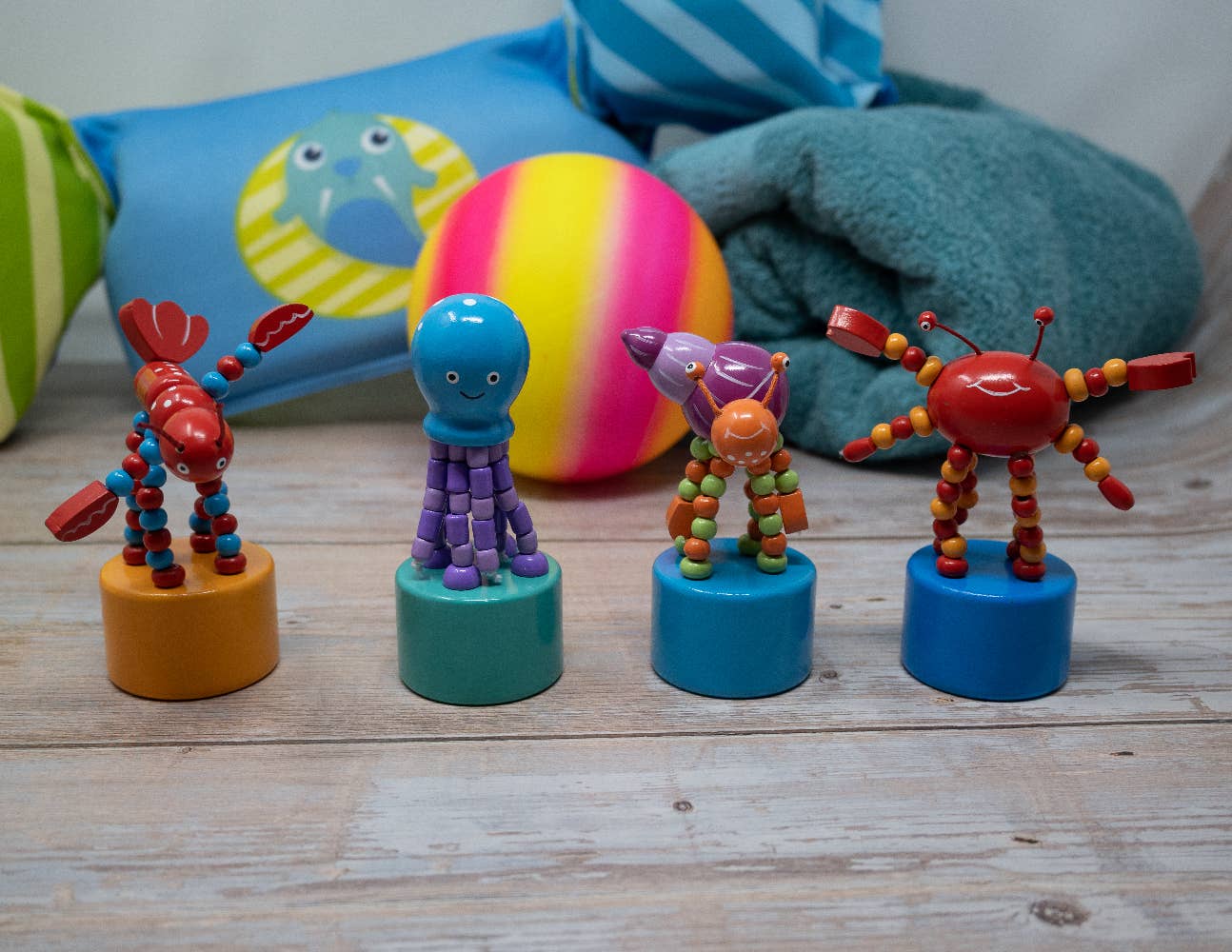 Ocean Critter Push Puppets Refill - Set of 24