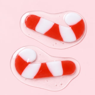 Christmas Holiday Candy Cane Cutie Undereye Patches | 8 Pairs