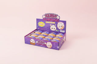 Mystery Glitter Dumpling Bao Bun Sensory Squishy Toy