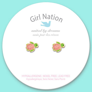 Turtle-y Stud Earrings