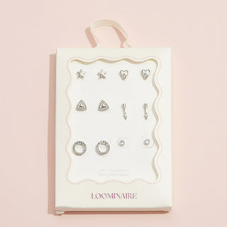 18K Gold-Dipped Stud Earrings