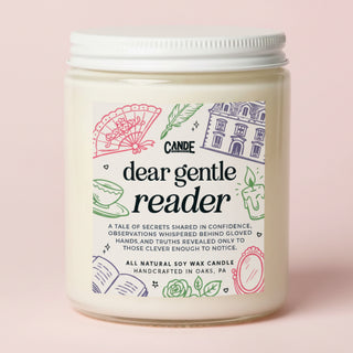 Dear Gentle Reader Scented Candle