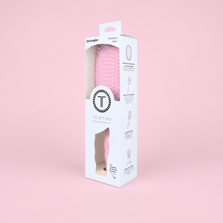 TELETIES Detangler Brush | Bubblegum Pink | Medium