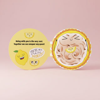 Pie Love You (A Shaped Novelty Board Book for Toddlers) by Steph  Stilwell