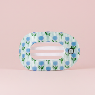 Blue Marigold | Medium | Flat Round Hair Clip